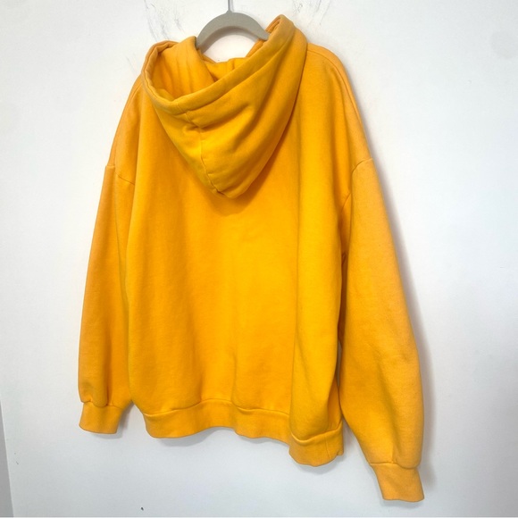 Justin Bieber Drew House Slippers Smiley Hoodie Sz M Yellow - Picture 8 of 11